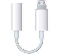Adaptateur audio Lightning vers Jack 3.5mm - ZISONIX - Blanc - Pour iPhone XR - Filaire