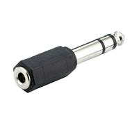 Adaptateur audio - MicroConnect - stéréo téléphonique 6,3 mm (M) - fiche mini-phone Stéréo 3,5 mm (F)