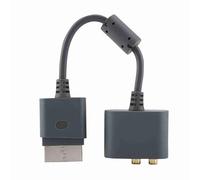 Adaptateur Audio Optique, câble de Conversion de Son pour systèmes stéréo 360 Non Pris en Charge par HDMI, ABS Gris, Longueur de 30cm