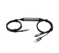 Adaptateur audio optique USB 3,5 mm vers convertisseur numérique SPDIF pour connexion d'ordinateur portable convertisseur de son numérique optique vers analogique
