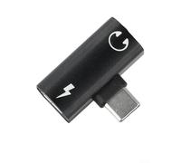 Adaptateur Audio pour Type C 3.5mm ABS Compact 7cm Adaptateur
