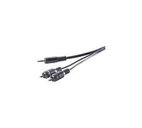 Adaptateur audio professional sp-1300904 [2x cinch rca mâle - 1x jack mâle 3.5 mm] 5 m gris
