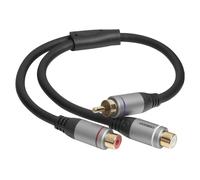 Adaptateur audio RCA vers 2x RCA M/F celexon PRO 0,25 m