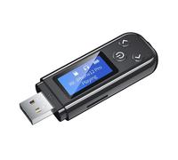 Adaptateur Audio sans fil avec Dongle USB 3.5, transmetteur-récepteur 5.0, avec affichage LCD TF, compatible Bluetooth, pour télévision, PC et voiture