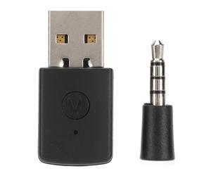 Adaptateur audio sans fil, mini-dongle Bluetooth USB portable dernière version pour PS4, compatible A2DP et HFP, branchement et appairage faciles.