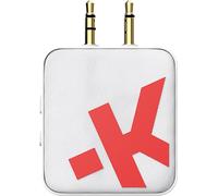 Adaptateur sans fil Skross Bluetooth pour Avion ou Voiture Connection pour entrée et sortie de son Blanc