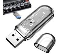 Adaptateur audio sans fil USB, adaptateur USB sans fil pour voiture - 5.3 Transmetteur Récepteur Plug and Play Connector - Récepteurs audio de voiture multifonctionnels pour la famille, les amis, la
