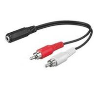 ADAPTATEUR AUDIO STEREO JACK 3.5MM² F/ 2 RCA M 1.5 m G