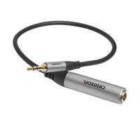 Adaptateur audio stéréo jack 3,5mm vers stéréo jack 6,3mm M/F celexon PRO 0,25 m