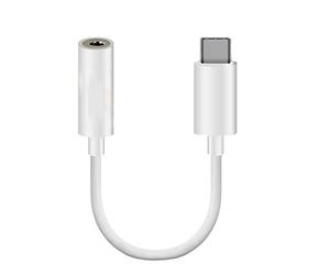 Adaptateur Audio USB 3.1 Type-C pour Casque avec Prise Jack 3,5 mm Compatible avec Samsung Galaxy S26 S25 S24 S23 S22 S21 Ultra 5G FE + A17 A16 A26 A36 A56 A55 A35 A54 A53 USB-C Câble Adaptateur pour