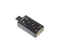 Adaptateur Audio USB 7.1 canaux / Alimenté par port USB / Interface audio très flexible