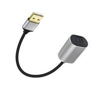 Adaptateur audio USB A mâle vers SPDIF femelle pour ordinateur portable convertisseur de transmission numérique pour home cinéma USB A vers convertisseur