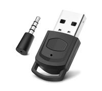 Adaptateur Audio USB Bluetooth 5.0 pour PS5/PS4/PC, Dongle Bluetooth, Adaptateur Bluetooth PC avec Mini Micro, Plug & Play