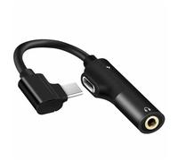 Adaptateur audio USB C - Double port son, répartiteur audio haut de gamme, dongle jack compact | Transmission du signal numérique améliorée, connexion de lecture de musique rapide pour appareils