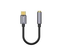 Adaptateur Audio USB-C-Mini Jack 3,5 mm Gris