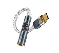 Adaptateur audio USB-C vers jack 3,5 mm BA23 avec DAC intégré Grey