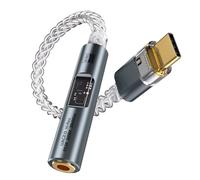 Adaptateur audio USB-C vers jack 3,5 mm BA23 avec DAC intégré Gris