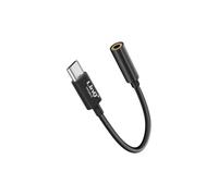 Adaptateur Audio USB-C vers Jack 3.5mm Femelle Son de qualité Noir