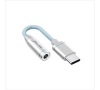 Adaptateur audio USB Type-C à 3.5mm - RNCYN - JA11 - Argent - 110±10mm - Transfert rapide de données - USB Type-C