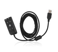 Adaptateur Audio USB USB vers Prise Jack 3,5 Mm, Son Surround Virtuel 7.1 for HyperX Cloud II, pour et