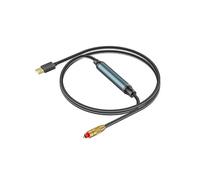 Adaptateur audio USB vers optique, câble convertisseur audio USB A vers fibre optique SPDIF