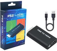 - Adaptateur Audio Vid¿¿O Ps2 ¿¿ Hdmi Convertisseur Avec Sortie Audio 3.5mm Pour T¿¿L¿¿Viseur Hdmi