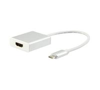 Adaptateur audio-vidéo HDMI - USB USB-C (M) pour HDMI (F) 15 cm support 4K - equip