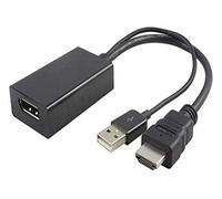 PremiumCord Adaptateur HDMI vers DisplayPort Femelle Femelle avec Alimentation USB