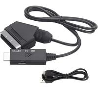 Adaptateur Audio VidéO TV Compatible PéRitel vers Cordon Convertisseur 1080P/720P pour Accessoires de Convertisseur HDTV Stb DVD.[W471]