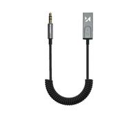 Adaptateur audio avec récepteur Bluetooth 5.3 et connecteur AUX miniJack 3,5 mm