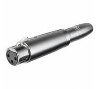 Goobay 27453 Adaptateur XLR, Prise Jack AUX 6, 35 mm Femelle Vers Femelle XLR