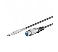 Generique Adaptateur audio XLR mâle 3 broches vers Jack 6,35 mm mâle mono CD27452