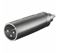 Adaptateur audio Xlr mâle 3pins vers Rca mâle