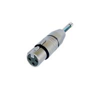 Neutrik Adaptateur XLR NA2FP - XLR femelle Jack mâle 6,35 mm mono - 1 pc