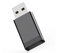 Skull & Co. X Savage Raven AudioDrive: Bluetooth 5.2 Wireless Audio Transmitter Adapter USB-A Port Low Latency for Nintendo Switch, PS5, PS4, PC, TV and Other Devices- Black