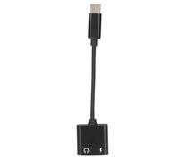 Adaptateur audiophile en alliage, adaptateur USB-C vers 3,5 mm permettant l'audio haute résolution, puce DAC intelligente pour une qualité sonore