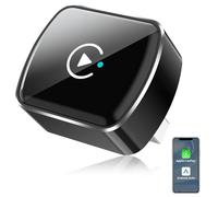Adaptateur automatique sans fil CarPlay et Android, adaptateur CarPlay sans fil 2 en 1 convertit câblé en sans fil, taille mini avec câble d'extension USB A et USB-C, Plug & Play, connexion stable et