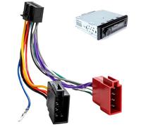 Adaptateur autoradio ISO 16 broches 23x10mm, câble faisceau plug and play pour installation non destructive, compatible avec autoradios Pioneer, connecteur prise ISO voiture