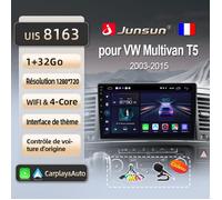 Adaptateur autoradio - NOBRAND - Junsun - 1Go RAM - 32Go stockage - WIFI pour VW Multivan T5