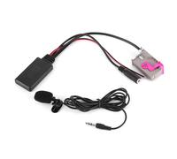 Adaptateur AUX Bluetooth 32 broches pour voiture, connecteur de câble audio stéréo portable pour Audi A3, A4, A6, A8, TT