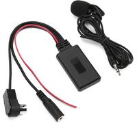 Adaptateur Aux Bluetooth, Câble Aux De Voiture Bluetooth 5.0 Avec Microphone Adapté Pour Alpine Kca-121B Ai-Net Cda-9857 Cda-9886 Cda-117[Q1753]