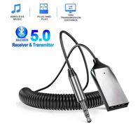 Adaptateur AUX Bluetooth pour Voiture,Câble Dongle pour Tablette,Récepteur Bluetooth 5.0,USB vers Jack 3.5mm,Haut-Parleur,Audio,Transmetteur de Musique - Type BT850 #B