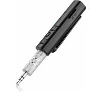 Adaptateur Aux Bluetooth V5.0 émetteur récepteur 3.5mm sans fil AUX musique noir
