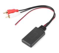 Adaptateur AUX pour voiture Adaptateur de module Bluetooth sans fil universel Connecteur radio audio UX 2 Câble auxiliaire RCA