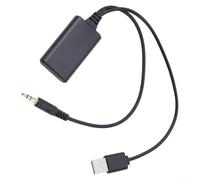 Adaptateur AUX pour voiture pour BMW pour e90 E91 E92 E93 USB 3.5mm | Connexion via USB et pour prise 3.5mm alimentation 12V DC sortie 5V 1000mA supporte streaming pour téléphone