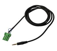 Adaptateur auxiliaire for autoradio CD Honda, câble d'entrée audio mâle 3,5 mm, guide d'installation rapide