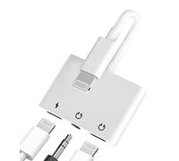 Adaptateur auxiliaire Lightning vers connecteur de casque 3,5 mm (3 en 1) pour Apple MFI certifié audio chargeur jack câble répartiteur pour 11 12 13 14 Pro Max 7 X XR pour iPad Music Adaptador cordon