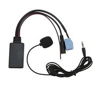 Adaptateur Auxiliaire, Port Aux, Bluetooth5.0 Câble AUX IN Jack 3,5 Mm ISO 8Pin 7 607 897 093 Remplacement du Microphone Mains Libres pour pour Blaupunkt