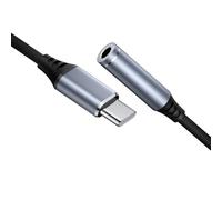 Adaptateur auxiliaire USB C vers jack 3,5 mm pour iPhone 16 15 Pro Max Plus, iPad 10 10e, Air 4 4e 5 5e Mini 6 6e 7 7e génération, Galaxy, Google Pixel 9 8, 17 (1)