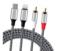 Adaptateur Av Numérique Light Ning Vers Hdmi Pour Iphone, Adaptateur Hdmi Lightning 1080P Video Audio Sync Screen Converter Avec Port De Charge Lightning Pour Tv/Hdtv/Moniteur/Proj[HDM921641]